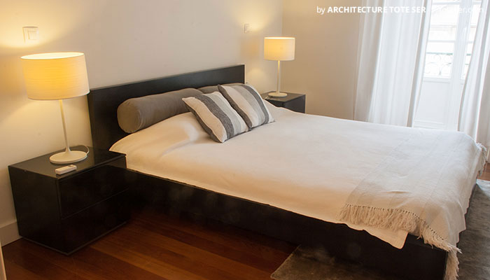 Suite of the 3 bedroom apartment in Chiado, Lisbon
