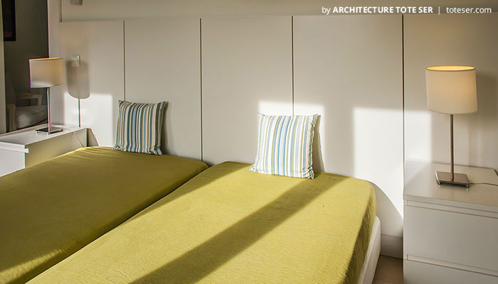 Bedroom of the 3 bedroom villa in Vilamoura, Algarve